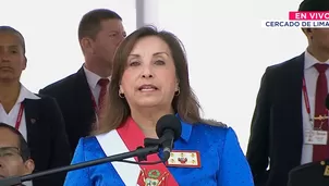 La presidenta Dina Boluarte participó en la ceremonia por la Batalla de Arica. / Video: Canal N