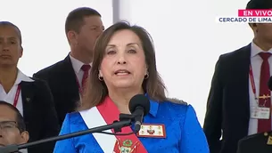 La presidenta Dina Boluarte participó en la ceremonia por la Batalla de Arica. / Video: Canal N