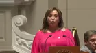 Dina Boluarte pide unidad del PJ contra el crimen organizado