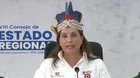 Dina Boluarte en Iquitos: No se dejen usar para protestas