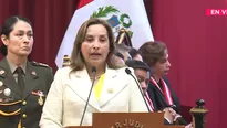 La presidenta de la República destacó la labor de los jueces y juezas en el Perú. / Video: Canal N