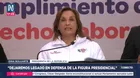Dina Boluarte: “Mi legado será defender la figura presidencial”