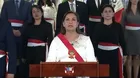 Dina Boluarte sobre su gobierno: “No es un cheque en blanco, sino un compromiso para salir de la crisis"