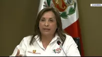 Dina Boluarte se pronunció por estado de puentes a nivel nacional. / Video: Canal N