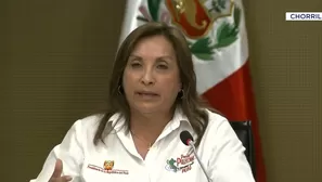 Dina Boluarte se pronunció por estado de puentes a nivel nacional. / Video: Canal N