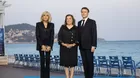Dina Boluarte participó en cena oficial ofrecida por Macron