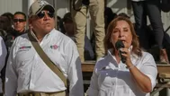 Dina Boluarte en Pataz tras asesinato de 13 trabajadores