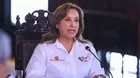 Dina Boluarte pide darle "más tiempo" a Santiváñez