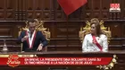 Mensaje a la Nación: Presidenta Dina Boluarte llegó al Congreso