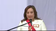 Dina Boluarte promete lucha sin cálculo político