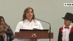 La presidenta reafirmó que la postura del país en torno a la política exterior sigue siendo firme y democrática. / Video: América Noticias