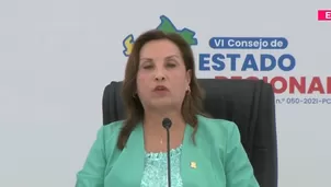 Dina Boluarte ratificó propuesta sobre la pena de muerte para violadores de menores. / Video: Canal N