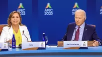 Dina Boluarte y Joe Biden en Foro APEC 2023. Foto: Presidencia