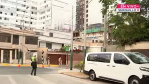 La circulación por la zona se ha visto restringida por la presencia de las autoridades. / Video: Canal N