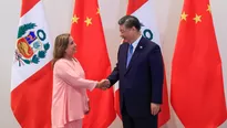 Dina Boluarte y Xi Jinping en APEC 2023. Foto: Presidencia. Video: Canal N