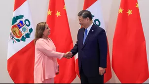 Dina Boluarte y Xi Jinping en APEC 2023. Foto: Presidencia. Video: Canal N