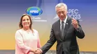 Dina Boluarte se reunió con el primer ministro de Singapur en la APEC 2023