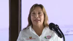 Presidenta Dina Boluarte participó en la presentación de los logros de la pesca industrial de anchoveta. / Video: Canal N