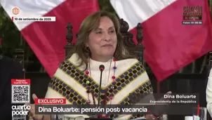Dina Boluarte pidió pensión vitalicia, vehículo, personal y gasolina tras dejar el cargo. Su pensión podría superar los S/ 30 mil, según decida el Congreso. Video: Cuarto Poder