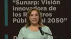 Dina Boluarte: Somos un gobierno que no ofrece falsas esperanzas