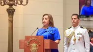 Dina Boluarte: "Tienen una presidenta que trabaja sin corrupción"