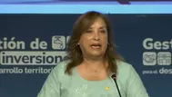 Dina Boluarte volvió a cuestionar a las encuestadoras