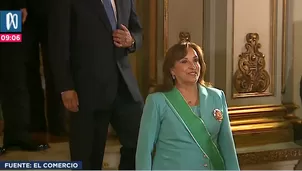 Presidenta Boluarte sigue con 3 % de aprobación. Foto y video: Canal N