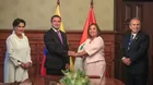 Dina Boluarte y Daniel Noboa firman hoja de ruta por cuenca