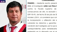 ¿Por qué el diputado Julián Pérez pide anular una prueba al PJ?