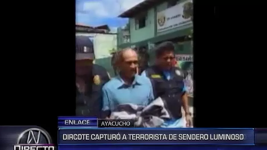 Dircote capturó a terrorista de Sendero Luminoso en el VRAEM