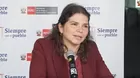 Directora de Provías Nacional responde por contrato "exprés"