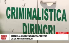 Dirincri: Desaparece material sanitario que tenía orden no ser movilizado - Noticias de dirincri