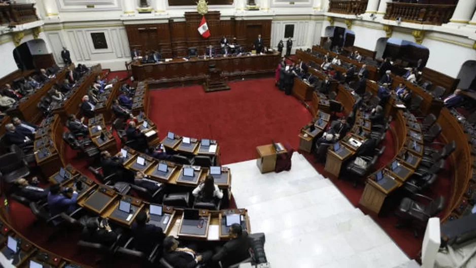 Pleno del Congreso. Foto: Congreso