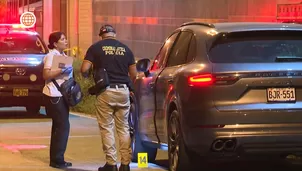 Sujetos disparan contra conductor en el distrito de Miraflores. / Video: América Noticias