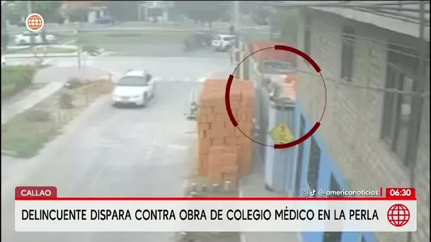 Atacan obra del Colegio Médico del Perú  en La Perla/ América TV