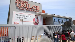 Un escolar murió en colegio Trilce. Foto: Andina