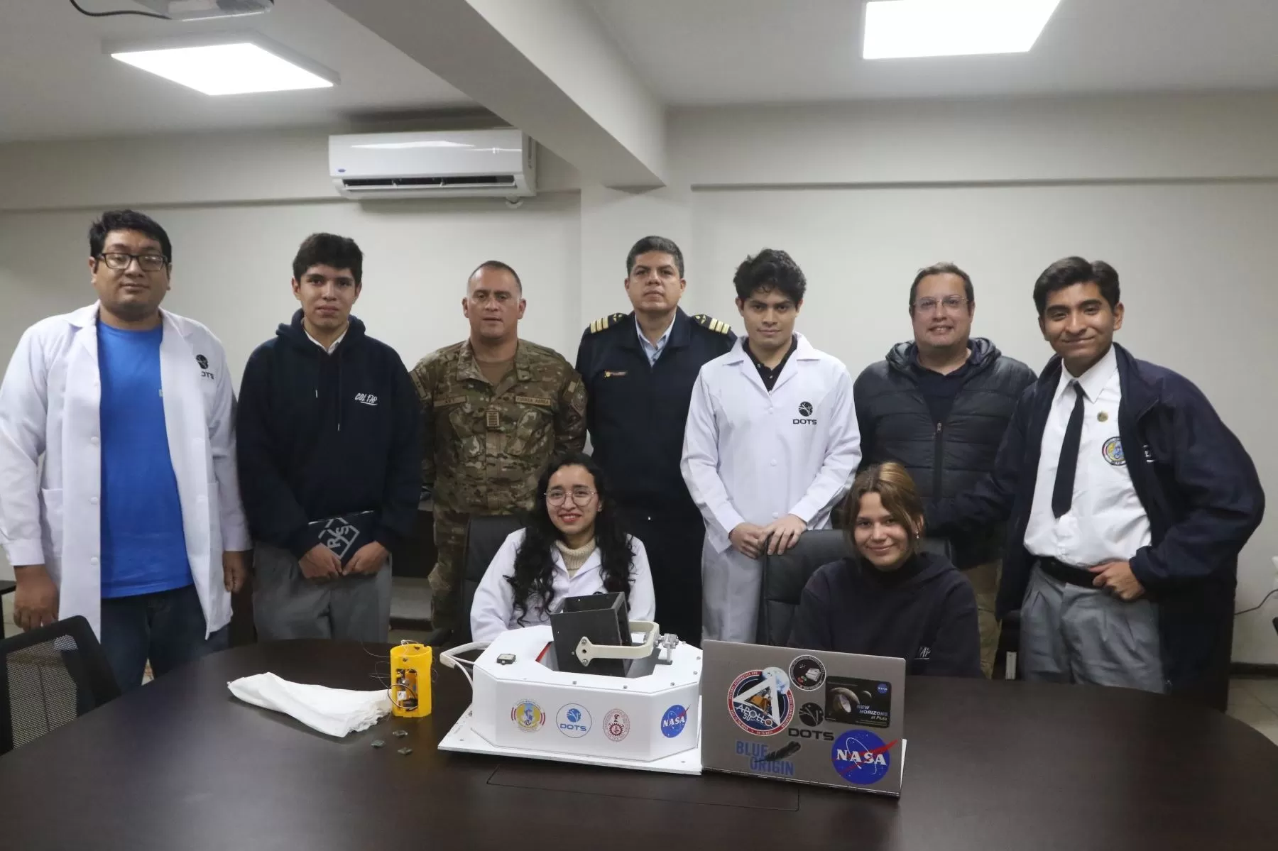 Dispositivo diseñado por la UNI podrá ser lanzado desde la NASA. Foto: Andina