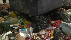 Basura en las calles de Lima. Foto y Video: Canal N