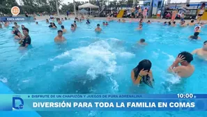 Diversión sin límites en Comas: parrilladas, juegos y baile. Foto y video: América TV