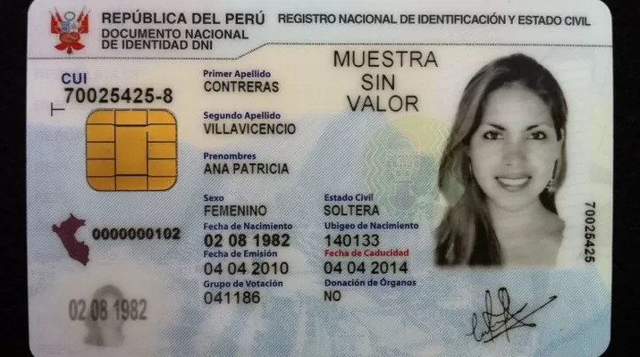 Solo un reducido grupo de peruanos cuenta con el DNI electrónico. Conoce quiénes son / Foto: Andina Solo un reducido grupo de peruanos cuenta con el DNI electrónico. Conoce quiénes son / Foto: Andina