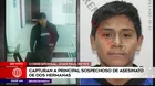 Doble crimen en Huacho: Cayó principal sospechoso de asesinato de hermanas