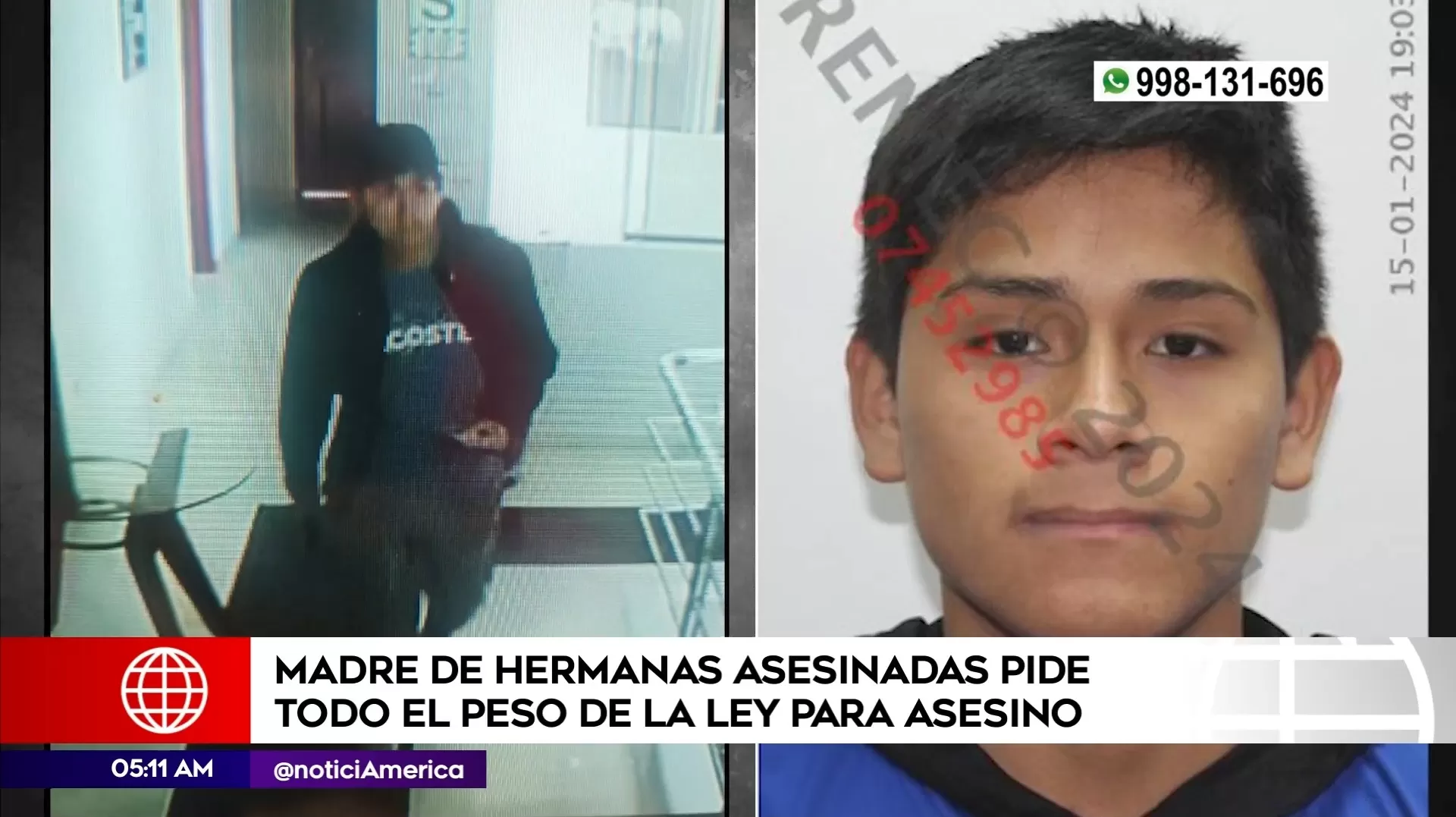 Doble crimen en Huacho. Foto: América Noticias