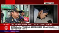 Asesinato de hermanas en Huacho. Foto y video: América Noticias