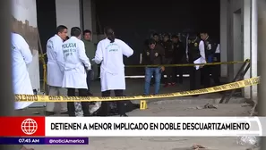 Capturan a implicado en doble crimen.