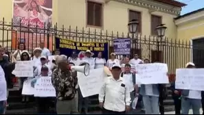 Los docentes reclaman que el gobierno no ha atendido sus demandas a lo largo de los años. / Video: Canal N