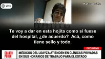 Médicos del Loayza ya están siendo investigados. Foto: captura de TV