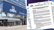 Documento clave en el contrato de ONPE y empresa Galaga