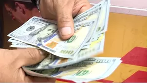 Dólar caería a S/ 3,45 en 2026, según proyección. Foto y video: Canal N