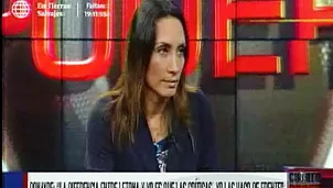 Patricia Donayre, congresista por PPK. Video: América TV