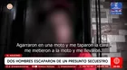 Dos hombres escaparon de presunto secuestro en casa del Agustino